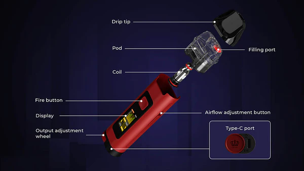IMG_0731 Uwell Crown D Pod Mod 35w王冠 聯名款