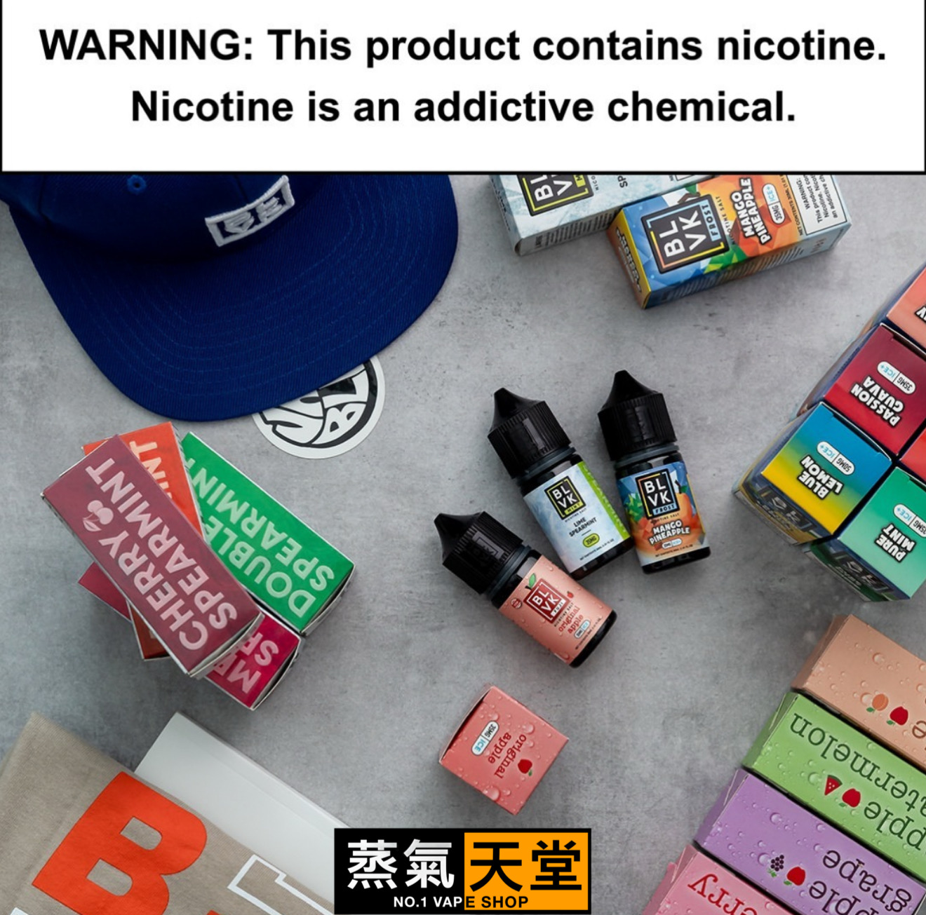 created by photogrid 美國 BLVK 獨角獸 30ML 【無涼系列】