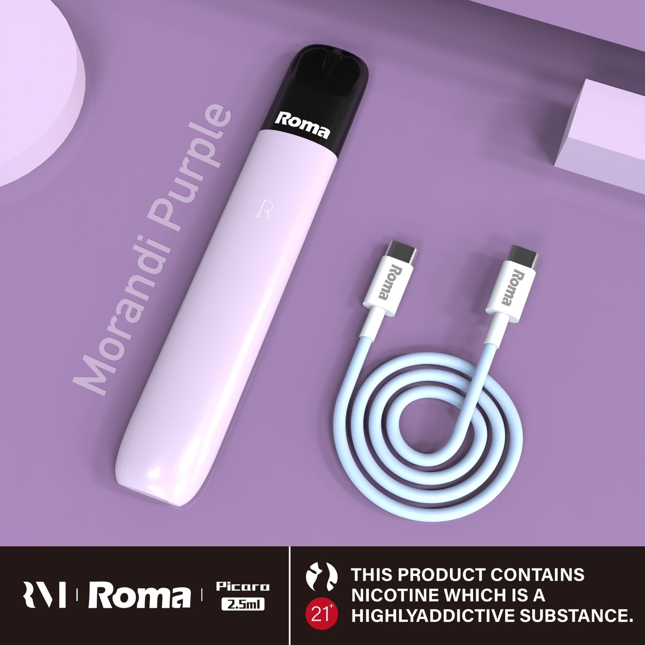 65eafa343e4fb6000e8db866 羅馬Roma Picaro 5代主機 煙彈 2.5ML 通用 RELX 5代煙彈