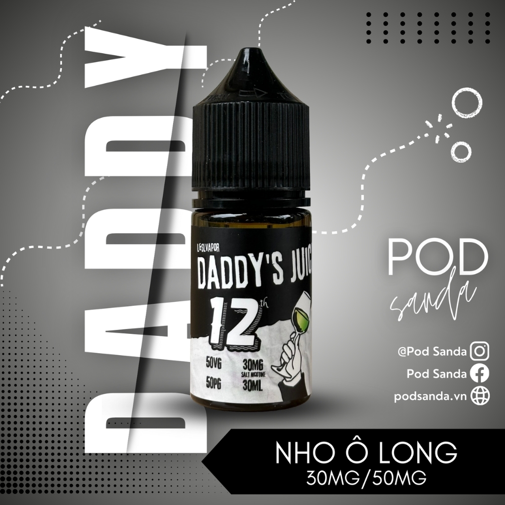 Daddy Juice 爸爸煙油 越南品牌