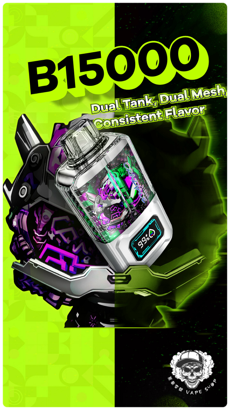 瘋狂CRAZYACE 15000口 一次性電子煙｜原裝進口