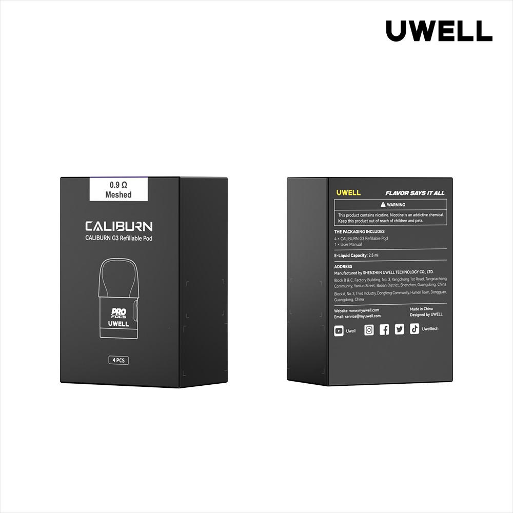 UWELL CALIBURN G3 KIT 咖哩棒
