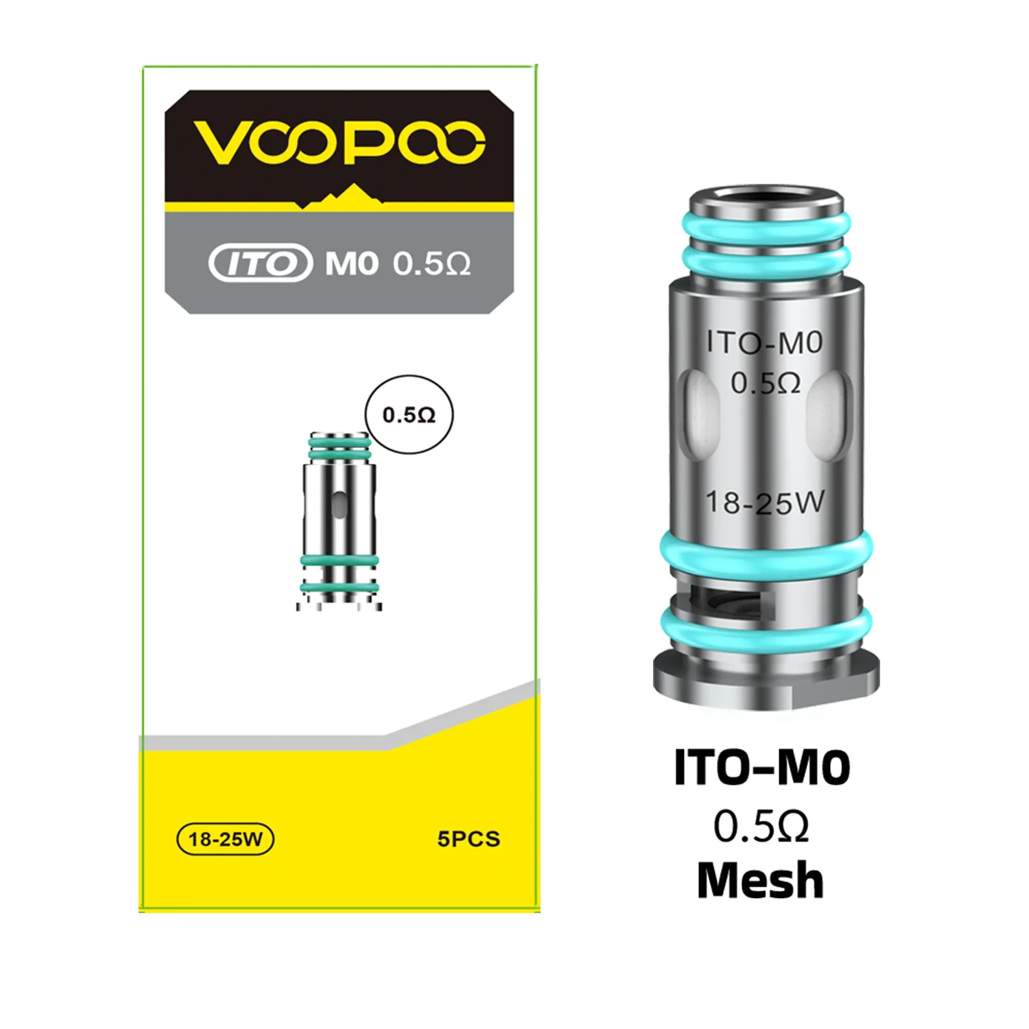 VooPoo Argus 阿格斯空煙彈 | 0.4Ω 0.7Ω | 2ml/3ml