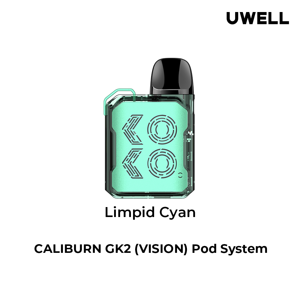 Limpid-Cyan 【UWELL Caliburn Gk2】 咖哩棒