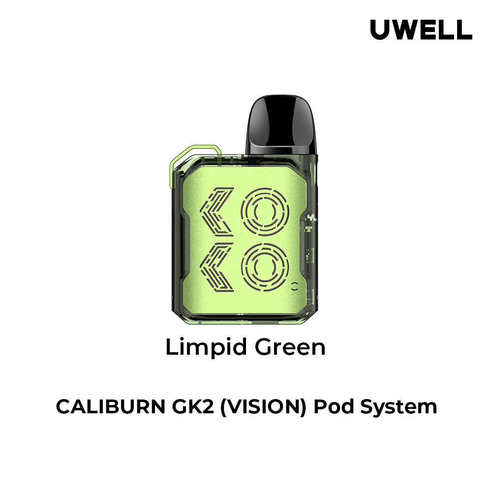 Limpid-Green 【UWELL Caliburn Gk2】 咖哩棒