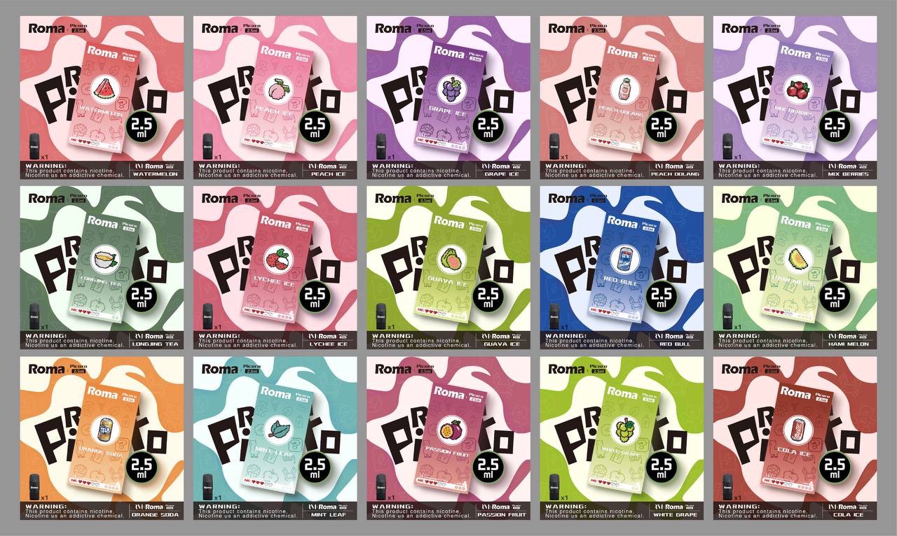 S__36200541 羅馬Roma Picaro 5代主機 煙彈 2.5ML 通用 RELX 5代煙彈