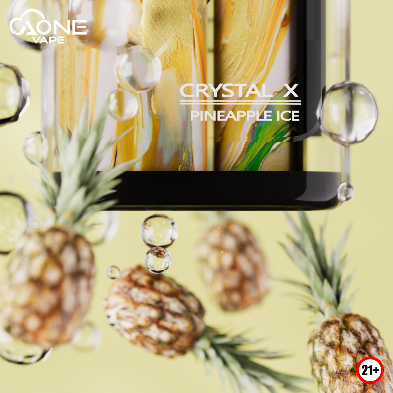 AONE VPAE CRYSTAL X 水晶 16000口Puffs 一次性拋棄式電子煙