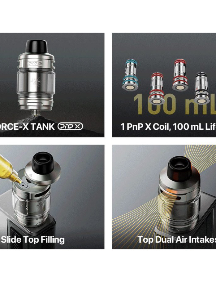 created by photogrid Uforce-X Tank 坦克霧化器 510