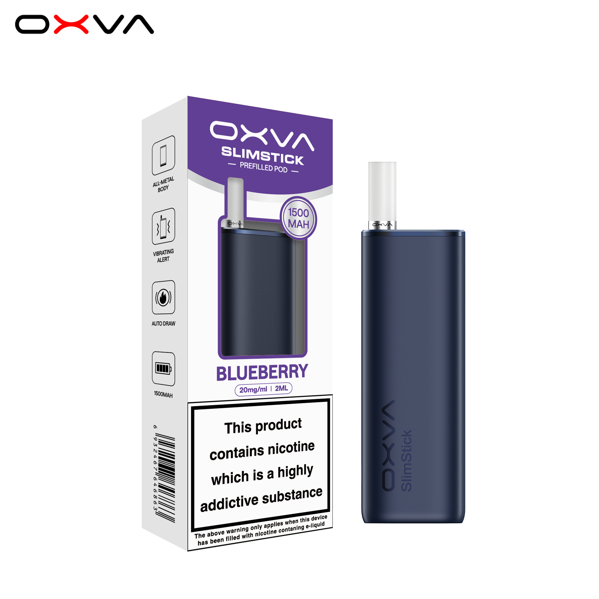 OXVA SLIMSTICK 預注油加熱棒