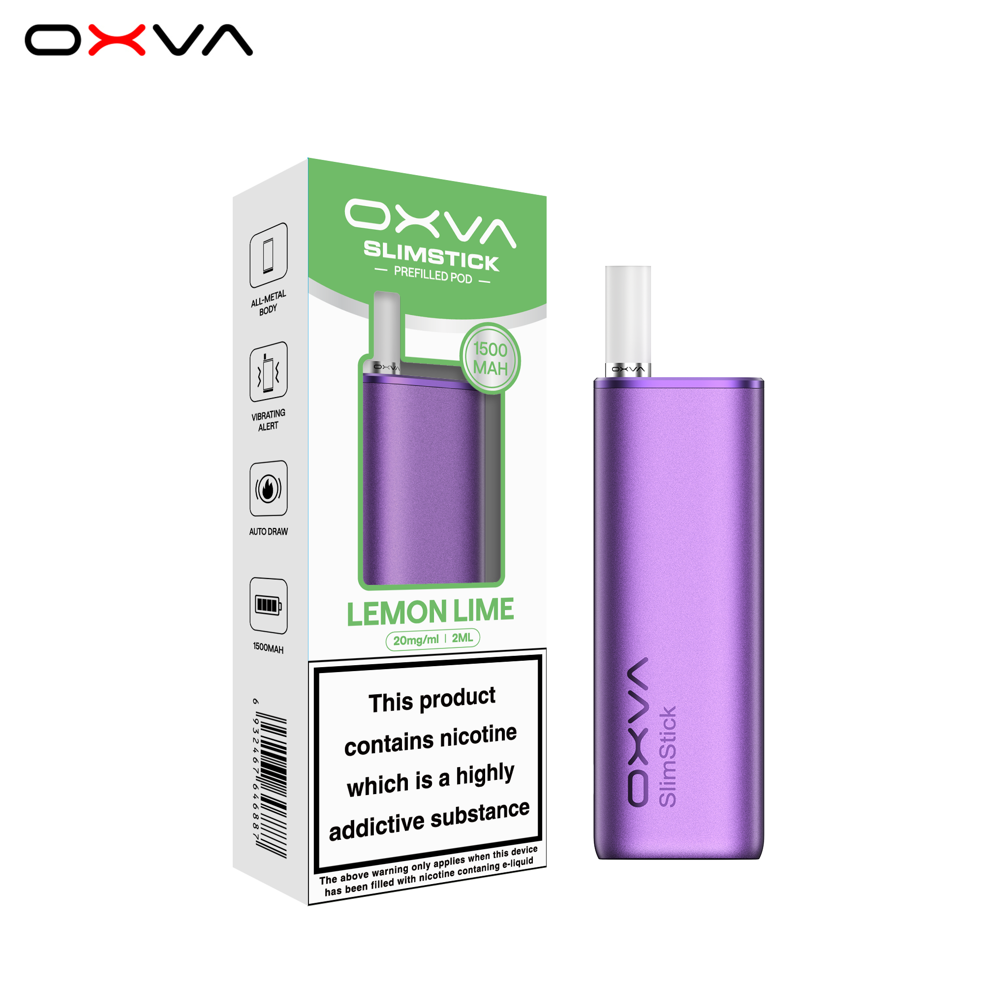 OXVA SLIMSTICK 預注油加熱棒