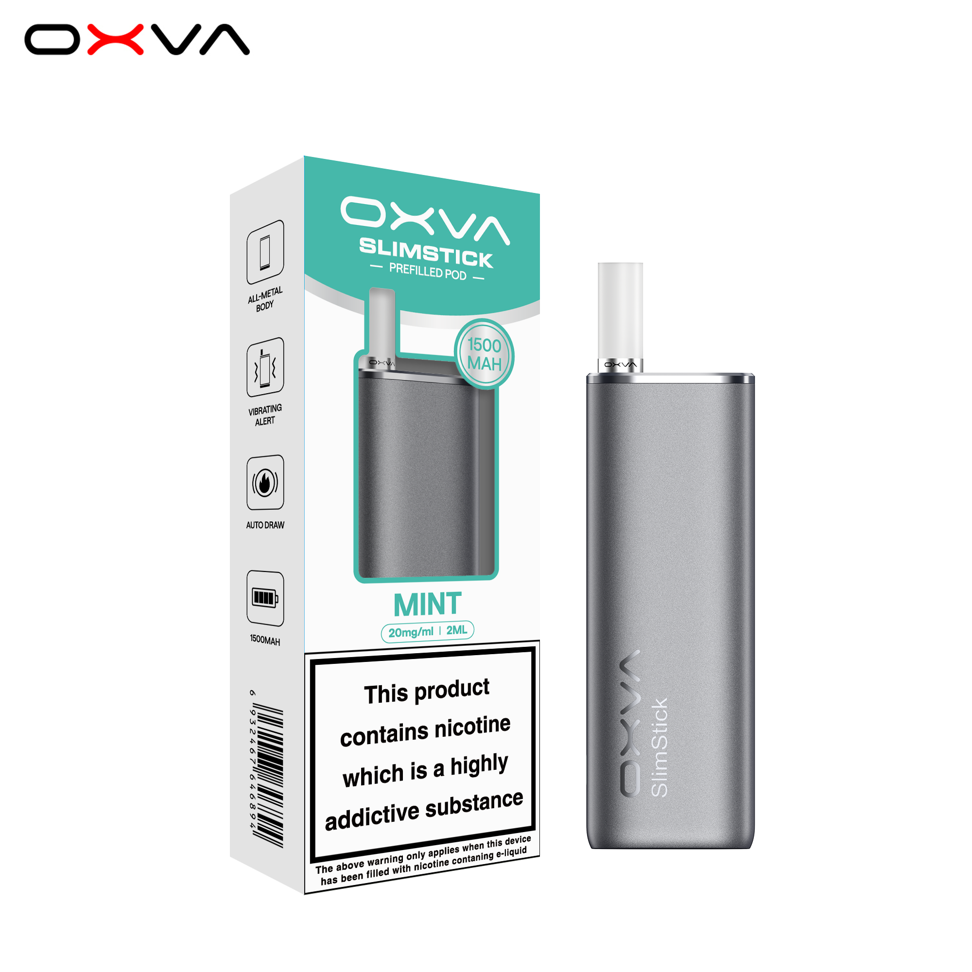 OXVA SLIMSTICK 預注油加熱棒
